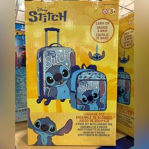 2-pack Disney Stitch Luggage Set with Backpack